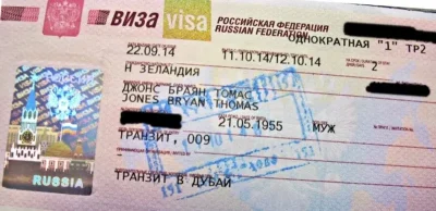 Điều kiện xin visa Nga