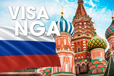Điều kiện xin visa online Nga