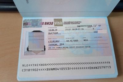 Hạn visa Nga