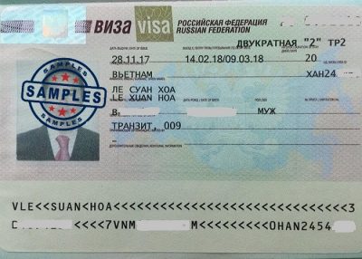 Thời gian xin visa Nga
